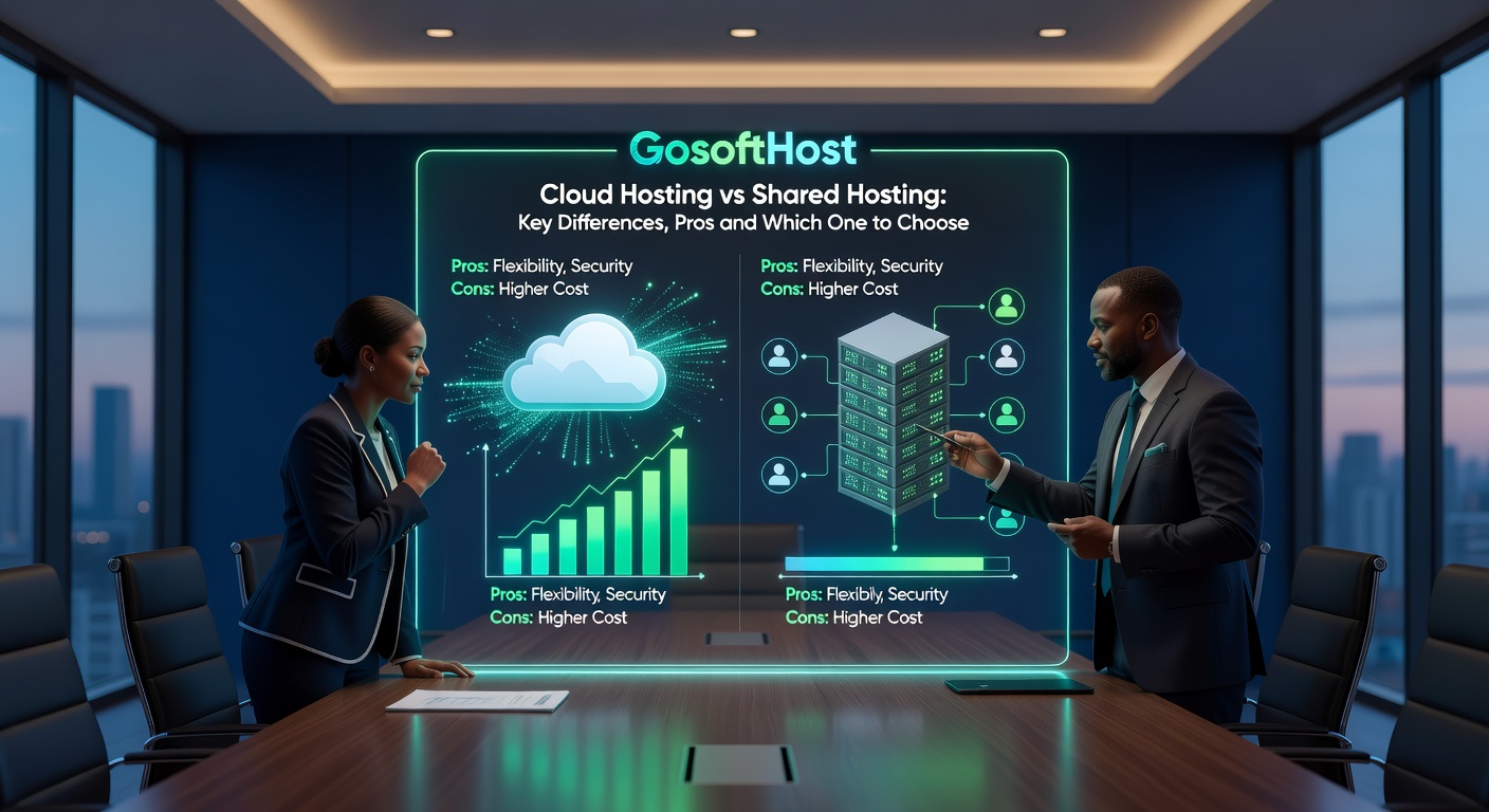 Cloud Hosting vs Shared Hosting: Key Differences, Pros and Which One to Choose
